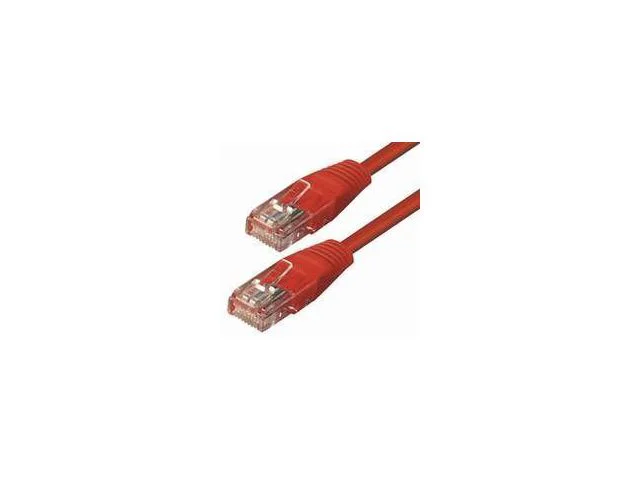 Mrežni kabel U/UTP Cat5e NAVIATEC, 15 m, crveni