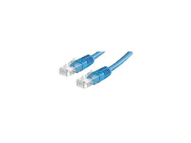 Mrežni kabel U/UTP Cat5e ROLINE, 2 m, plavi