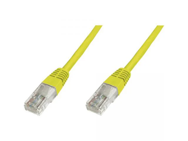Mrežni kabel U/UTP Cat5e SBOX, 5 m, žuti
