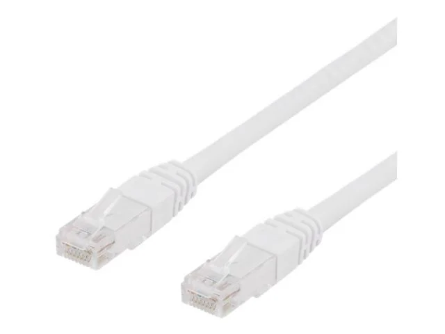 Mrežni kabel U/UTP Cat6 DELTACO 1 m, bijeli