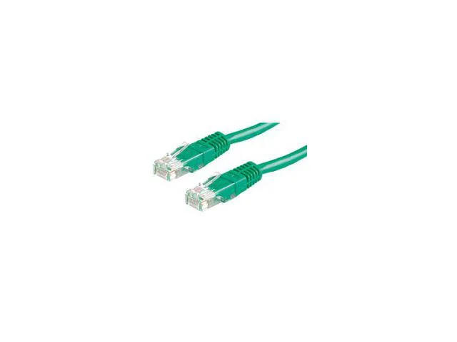 Mrežni kabel U/UTP Cat6 ROLINE Value, 10 m, zeleni