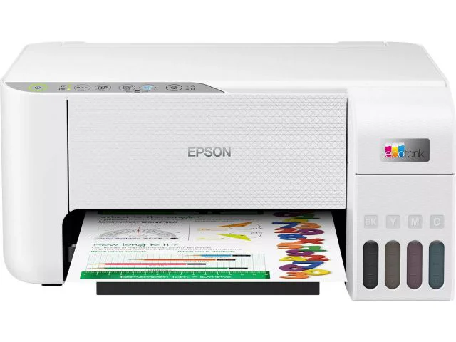 Multifunkcijski printer EPSON EcoTank L3276, CISS, p/s/c, Wi-Fi direct, USB, bijeli