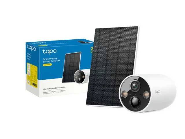 Nadzorna kamera TP-LINK Tapo C425 Solar Security Kit, vanjska, 4MP/2K, AI detekcija, WiFi, IP66, solarna, set