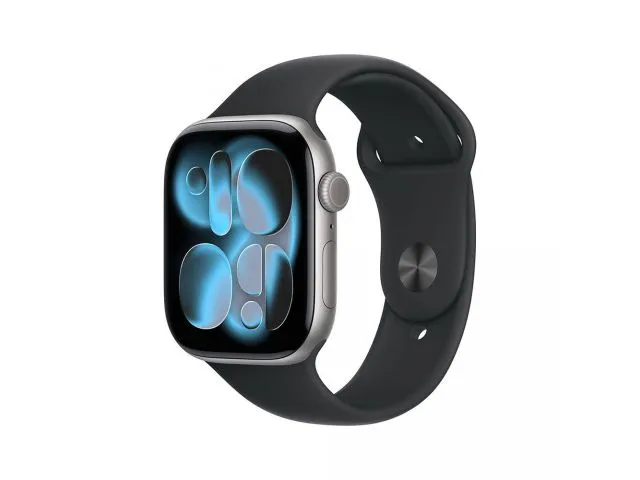 Pametni sat APPLE Watch S11, GPS, 42mm, Space Grey Aluminium Case / Black Sport Band, M/L (meqx4wf/a)