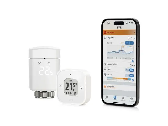 Pametni termostat EVE Thermo Comfort Set (Thread/Matter)