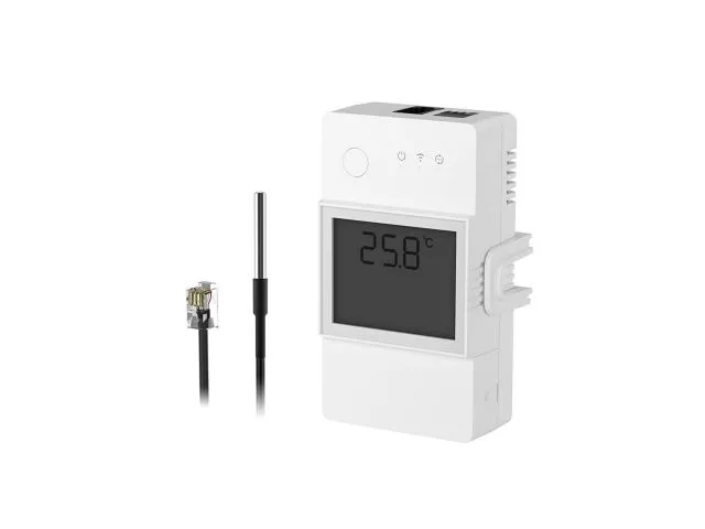 Pametni termostat SONOFF THR316D TH Elite Smart Temperature and Humidity Monitoring Switch, LCD, 16A