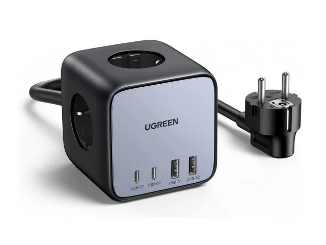 Produžna letva UGREEN DigiNest Cube, 65W, USB-C, AC, 7 u 1