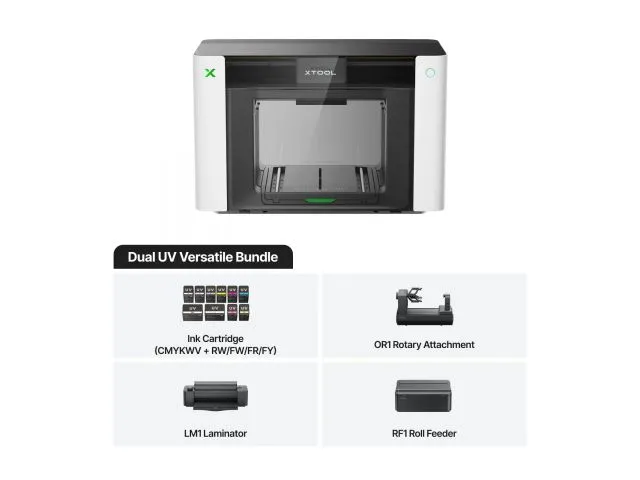 Profesionalni printer XTOOL O1 Omni Printer 4in1 Dual UV Versatile Bundle  (P0101000537, P0102000243, P0101000592, P0101000605)
