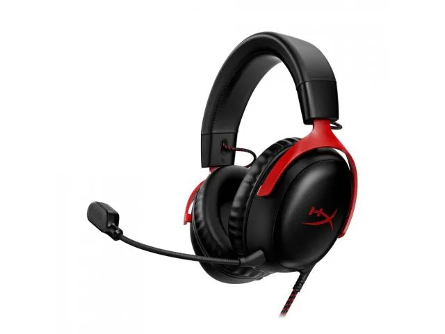 Slušalice + mikrofon HYPERX Cloud III, crno-crvene (727A9AA)