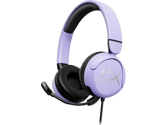 Slušalice + mikrofon HYPERX Cloud Mini Kids, žične, gaming, ljubičaste