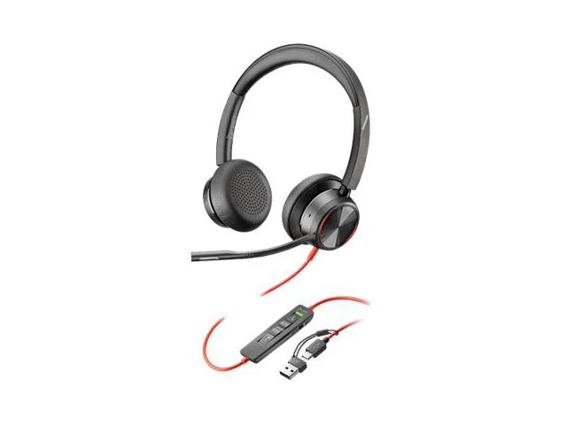 Slušalice za PC HP Poly Headset Blackwire C8225 Stereo USB-C/A (8X223AA)