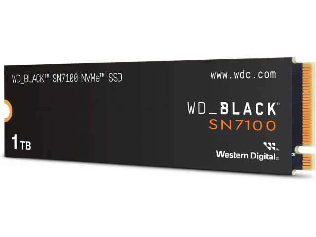 SSD disk 1 TB, WESTERN DIGITAL Black SN7100, M.2 2280, PCIe 4.0 x4 NVMe, TLC 3D NAND