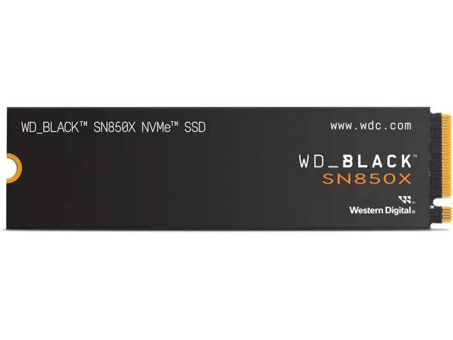 SSD disk 8 TB, WESTERN DIGITAL Black SN850X, M.2 2280, PCIe 4.0 x4 NVMe, 3D NAND, WDS800T2X0E