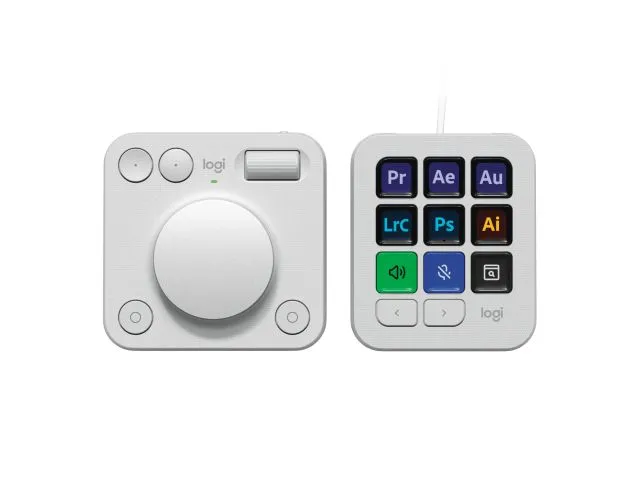 Studio kontroler LOGITECH MX Creative Console, za grafički dizajn, sivi (920-012932)