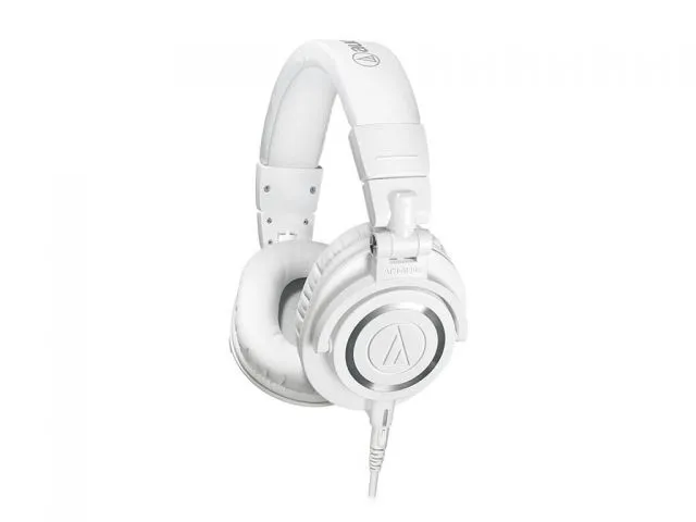 Studio slušalice AUDIO-TECHNICA ATH-M50X Over-Ear, 3.5mm-6.3mm, bijele