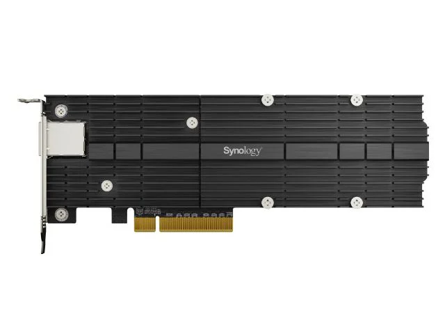 SYNOLOGY E10M20-T1, M.2 SSD & 10GbE combo adapter card for performance acceleration