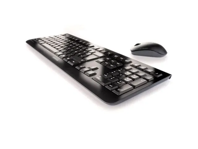 Tipkovnica CHERRY DW-3000 bežična + miš, crna, (JD-0710GB-2)