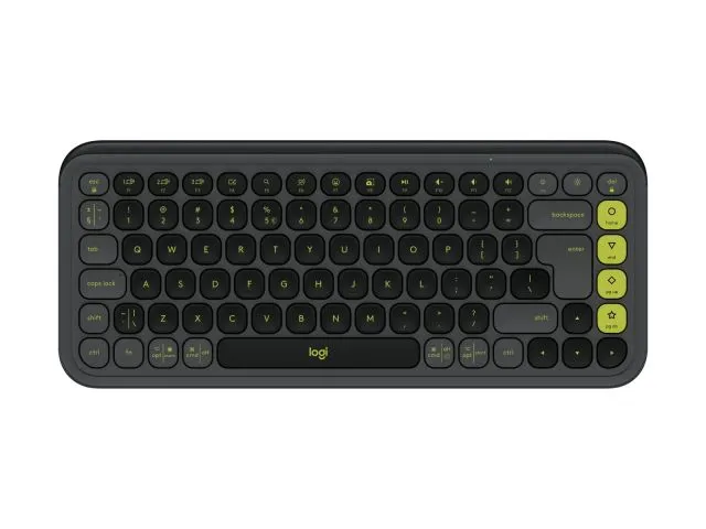 Tipkovnica LOGITECH POP Icon Keys, bežična, bluetooth, siva (920-013071)