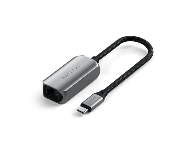 USB-C Adapter SATECHI USB-C 2.5 Gigabit Ethernet Adapter, sivi (ST-AE25M)