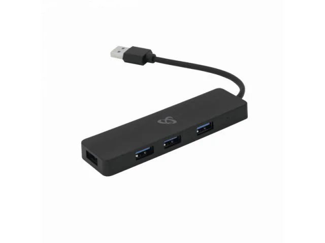 USB HUB SBOX H-504 ,1xUSB-A 3.0 na 4xUSB-3.0
