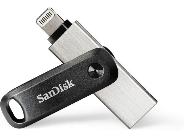 USB stick 64 GB SANDISK iXpand Flash Drive Go, USB 3.0/Lightning, za iPhone, iPad (SDIX60N-064G-GN6NN)