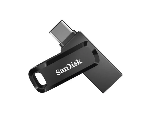USB stick 64 GB SANDISK Ultra Dual Drive Go USB Type-C, USB 3.2 Type-C/Type-A, 150 MB/s, crni (SDDDC3-064G-G46)