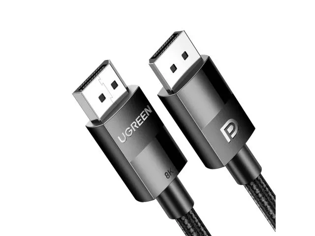 Video kabel DP(m) na DP(m) v1.4 UGREEN, 3 m, crni