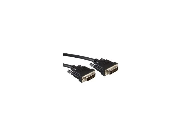 Video kabel DVI(m) na DVI(m) ROLINE Value, 1 m, crni