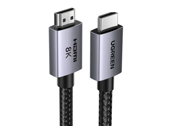 Video kabel HDMI(m) na HDMI(m) v2.1 UGREEN, 2 m, sivi