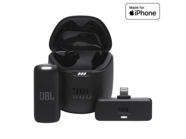 Vlogging mikrofon JBL Quantum Stream Wireless Lightning (JBLSTRMWLLGHTBLK)