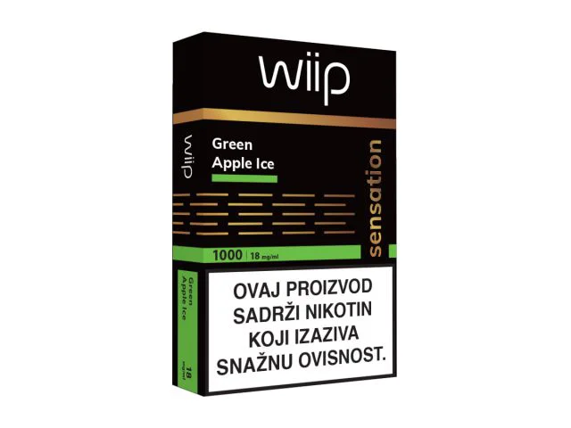 Wiipod Sensation, Green Apple Ice 18mg