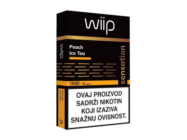 Wiipod Sensation, Peach Ice Tea 18mg