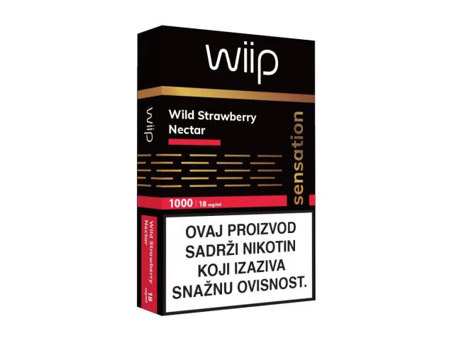 Wiipod Sensation, Wild Strawberry Nectar 18mg