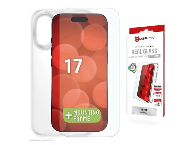 Zaštitno staklo DISPLEX Screen Protector + Case za iPhone 17 (02165)
