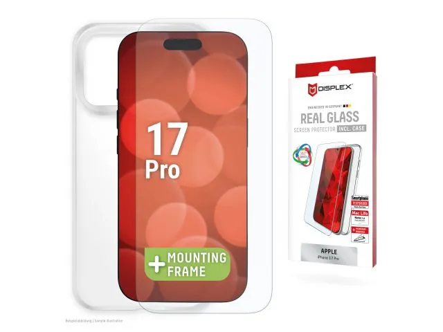 Zaštitno staklo DISPLEX Screen Protector + Case za iPhone 17 Pro (02166)