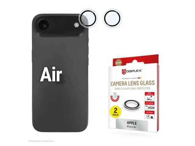 Zaštitno staklo DISPLEX Single Lens Camera Protector za iPhone Air (02176)