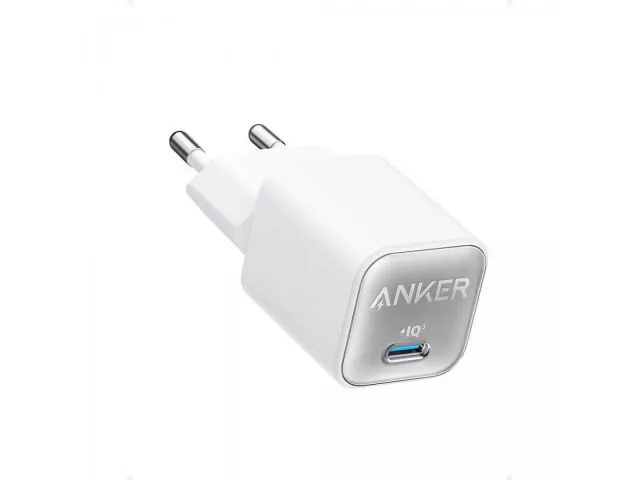 Zidni punjač ANKER 511 Nano 3, 30W, USB-C, bijeli