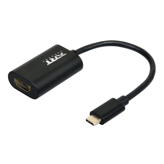 Adapter Port 900124 , USB-C (M) na HDMI (Ž), Black