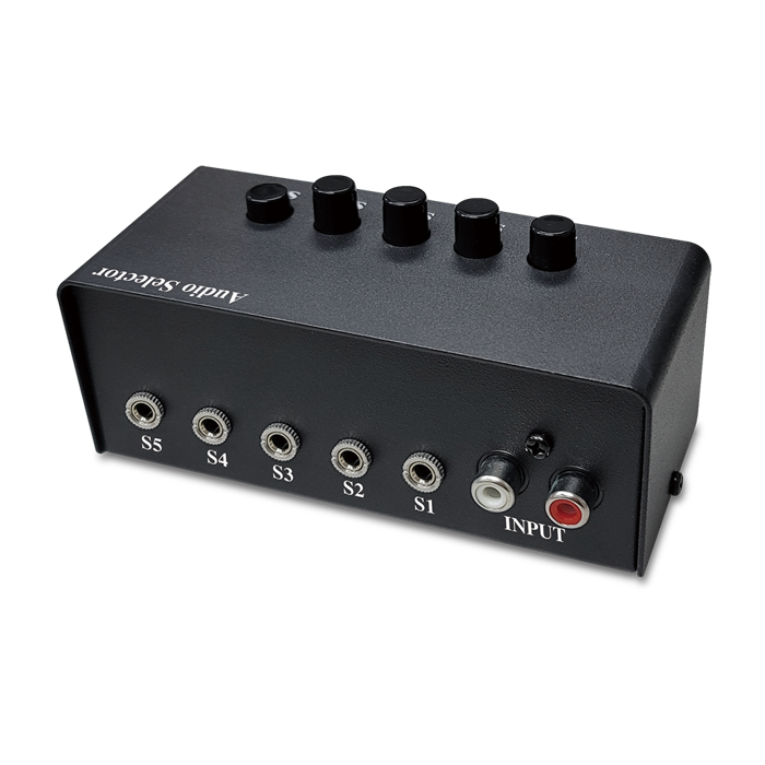 Audio switch Genius Stereo Switching Box, 5-port Audio
