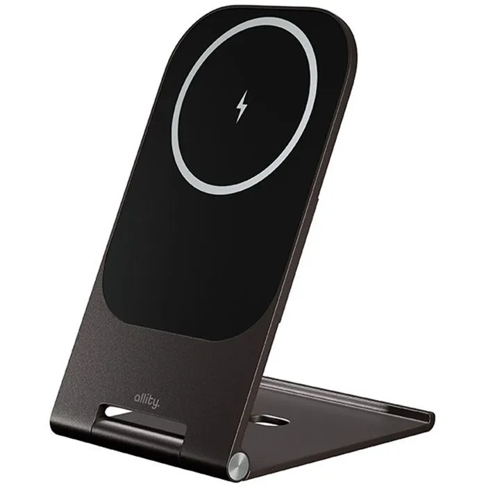 Bežični punjač Allity AWC-200-15WMS, 15W, Grey