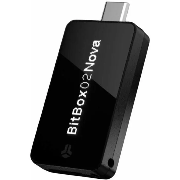 Digitalni novčanik BitBox02 Nova Bitcoin-Only, Bluetooth, USB-C, Midnight Black