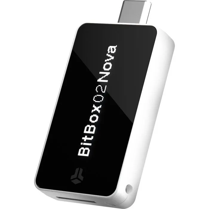 Digitalni novčanik BitBox02 Nova Bitcoin-Only, Bluetooth, USB-C, White