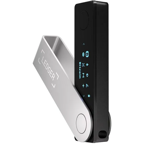 Digitalni novčanik Ledger Nano X, Bluetooth, USB-C, Black