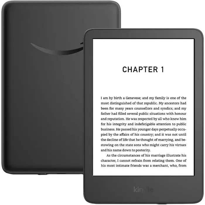 E-Book Reader Amazon Kindle 2024, 6", 16GB, WiFi, 300dpi, Special Offers, Black