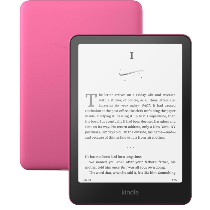 E-Book Reader Amazon Kindle Paperwhite 2024, 7", 16GB, WiFi, 300dpi, USB-C, Special Offers, Pink