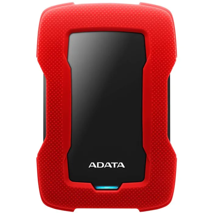 Eksterni disk Adata HD330, 1TB, USB 3.2, Red