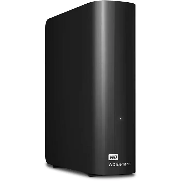 Eksterni disk WD Elements Desktop, 20TB, USB 3.2, Black, WDBWLG0200HBK-EESN