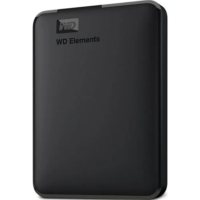 Eksterni disk WD Elements Portable, 1TB, USB 3.0, Black, WDBUZG0010BBK-WESN