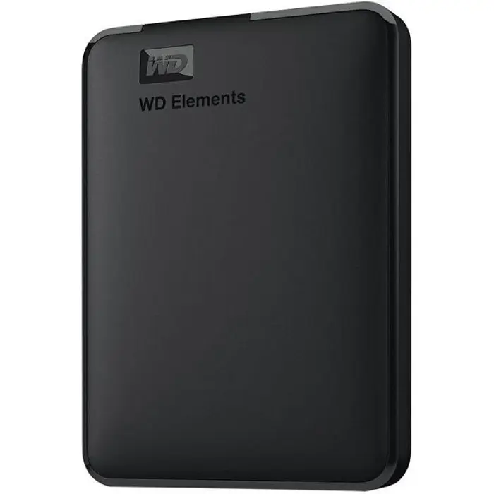 Eksterni disk WD Elements Portable, 5TB, USB 3.0, Black, WDBU6Y0050BBK-WESN