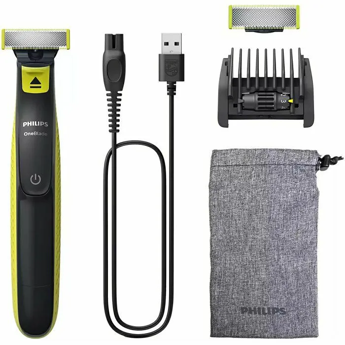 Električni brijač Philips OneBlade Face QP2724/30, Black